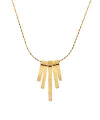 5 Bar Pendant Necklace