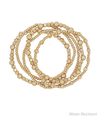 Mixed Beads Bracelet Set of 5