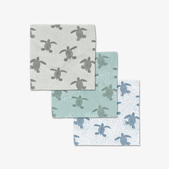 Sea Turtles Luxe Washcloth Set