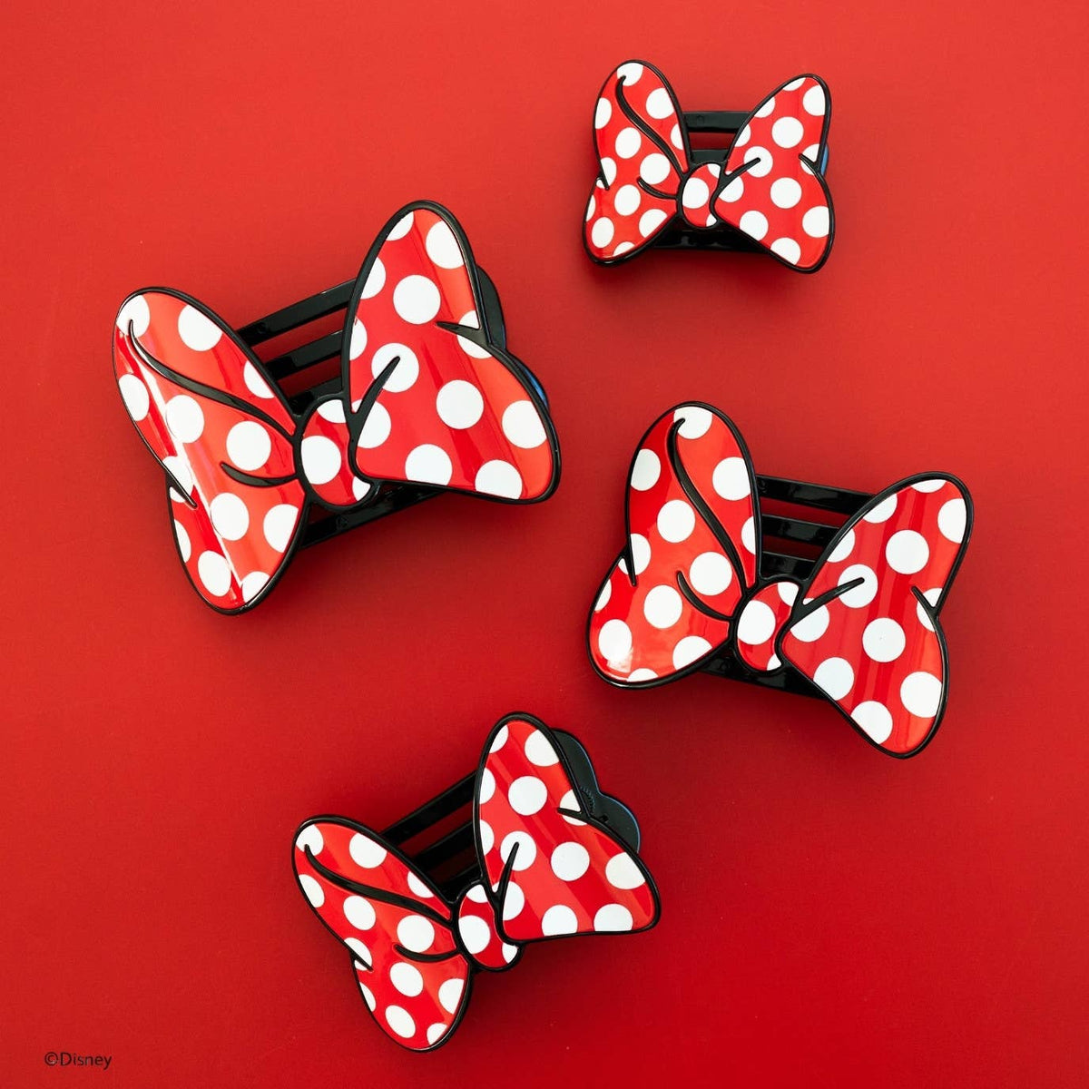 TELETIES - Disney: Minnie's Bow | Small |  Flat Hair Clip