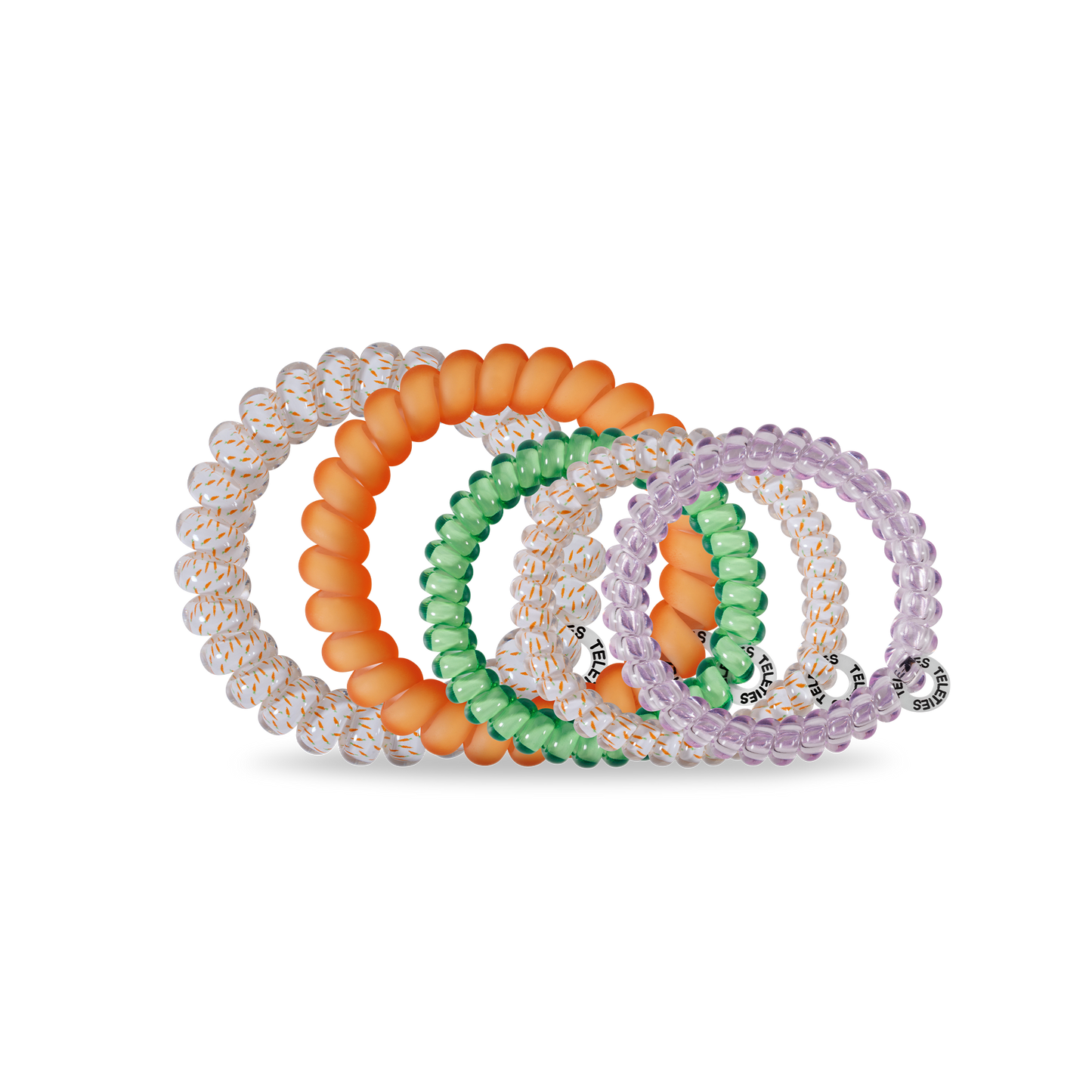 TELETIES - Spiral Hair Coil | Mix Pack | Hoppy Days!