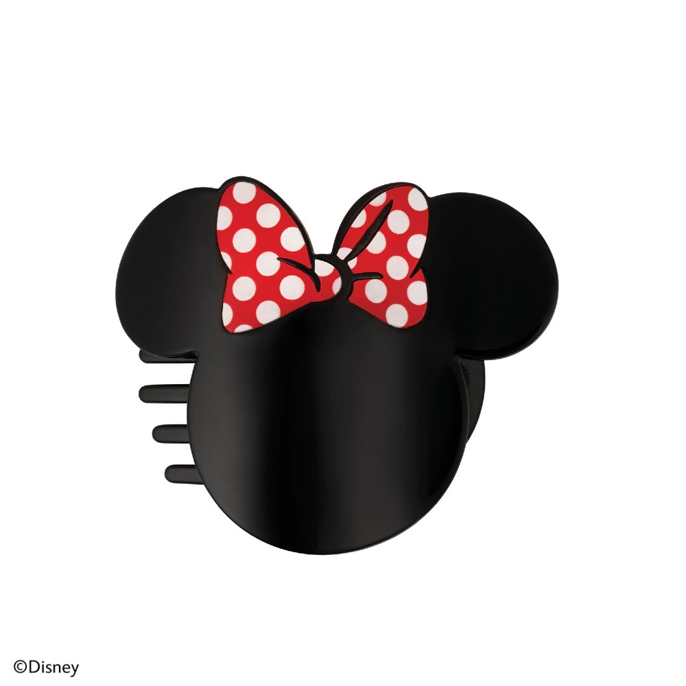 TELETIES - Disney: Minnie Mouse Shaped | Small |  Flat Hair Clip