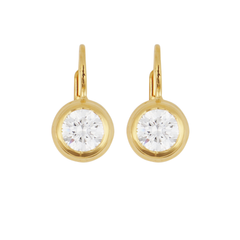 HART - Bezel Drop Earrings