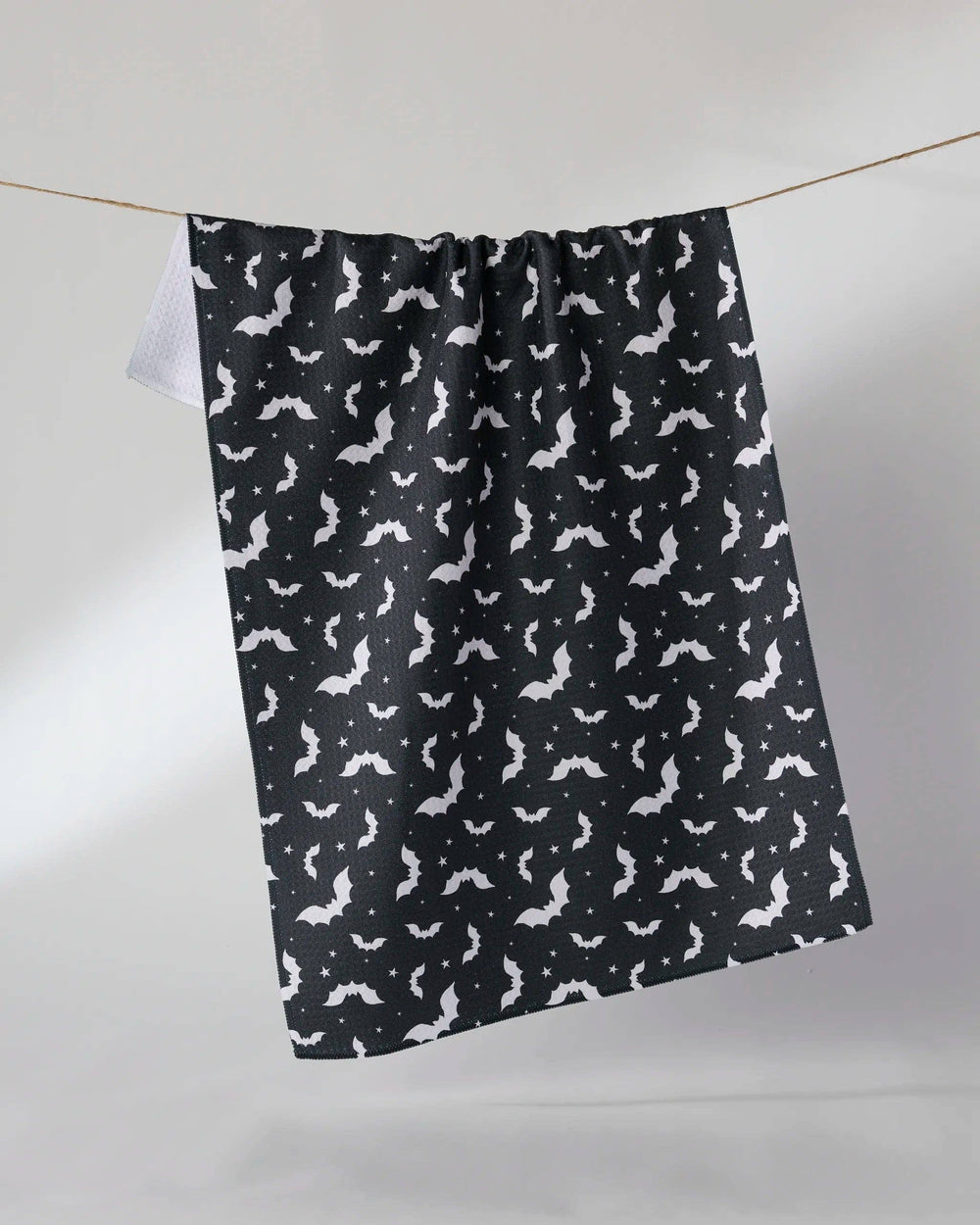 Geometry - Batty Night Tea Towel