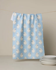 Geometry - Chickadee Tea Towel