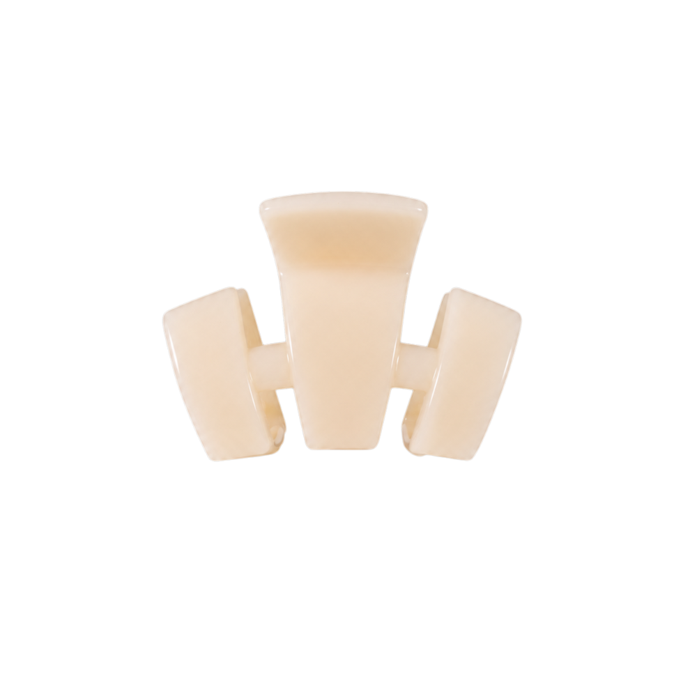 TELETIES - Classic | Almond Beige | Petite | Claw Clip