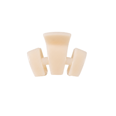 TELETIES - Classic | Almond Beige | Petite | Claw Clip