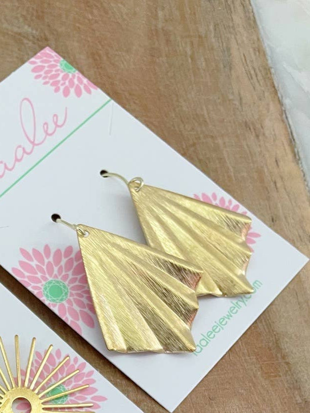 Gold Statement Earrings