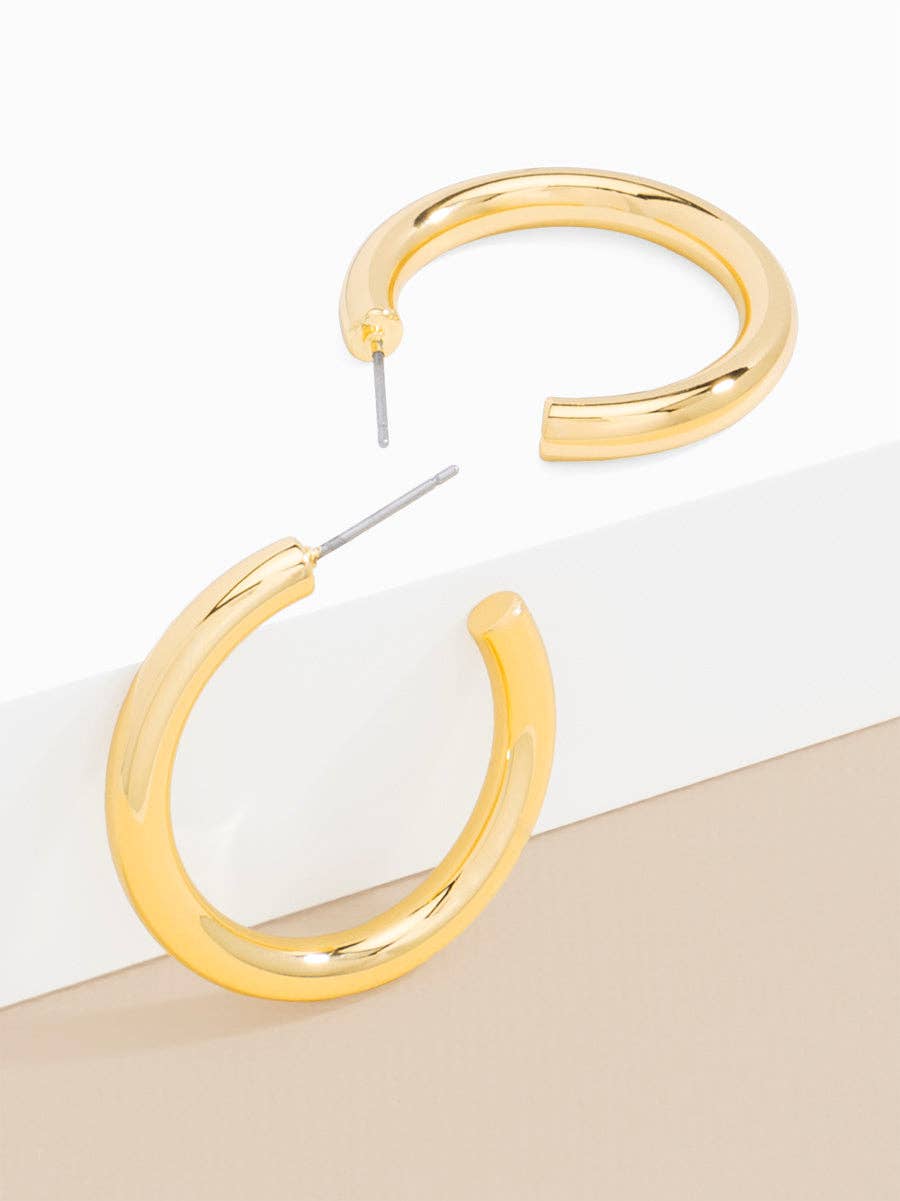 ZENZII - Small Chunky Hoop Earring