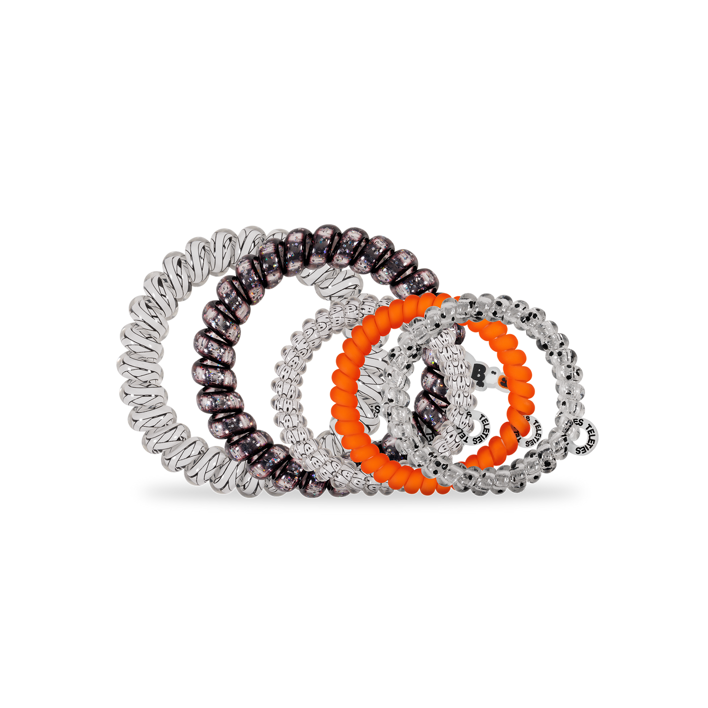 TELETIES - Spiral Hair Coils | Mix Pack | Mummy Knows Best Hair Ties