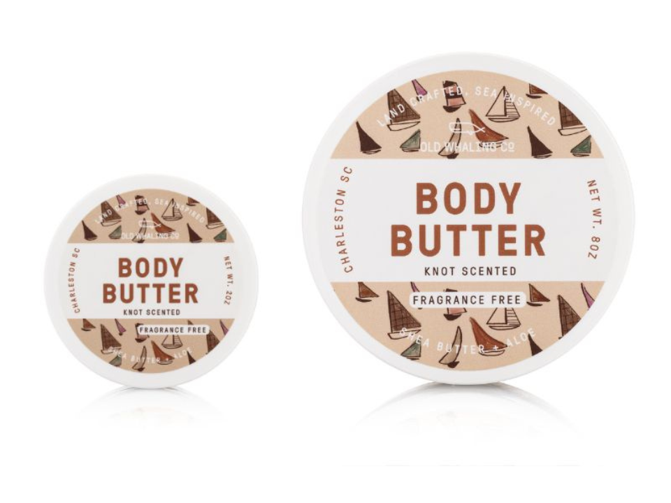 Old Whaling Company - Knot Scented (Fragrance Free) Body Butter (8oz)