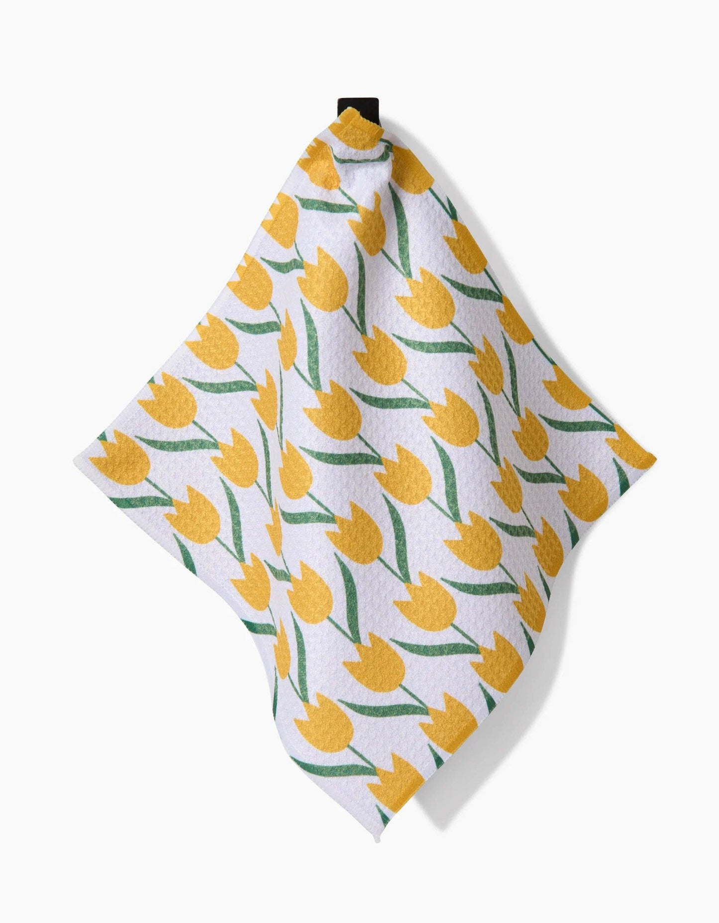 Geometry - Spring Tulip Flowers Dishcloths