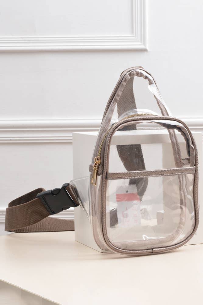 Clear Stadium Concert Sling Bag
