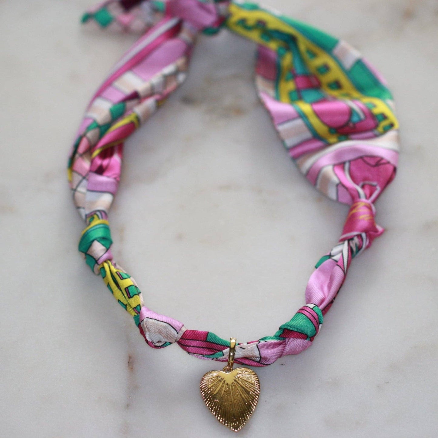 Scarf Necklace - Limited Edition Pretty in Purple