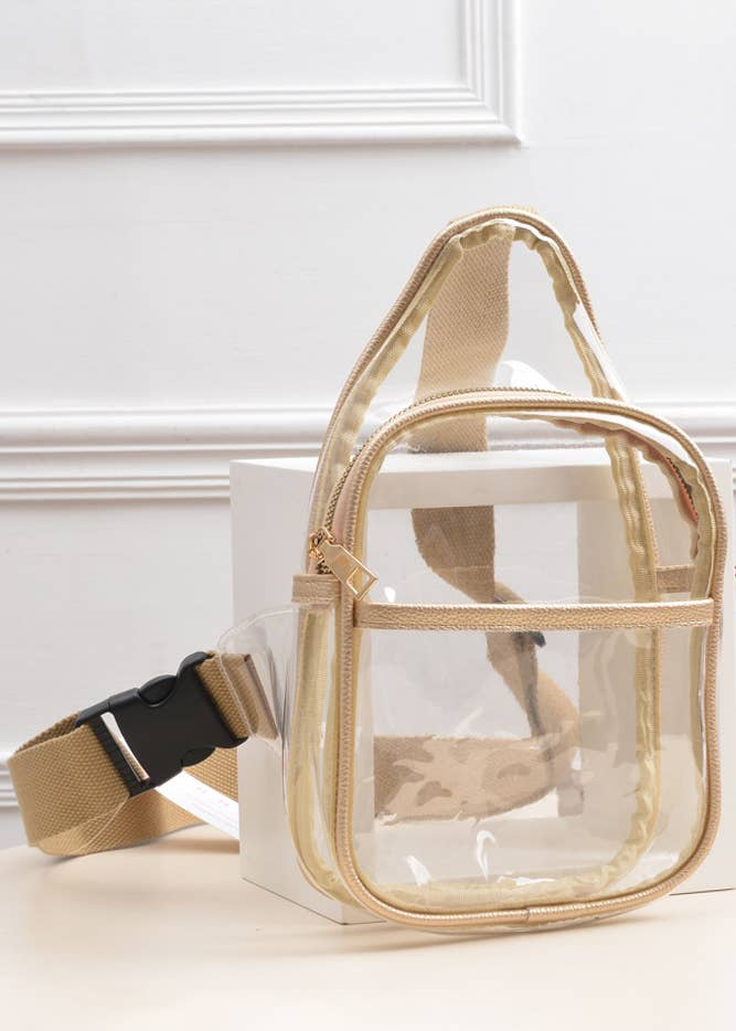 Clear Stadium Concert Sling Bag