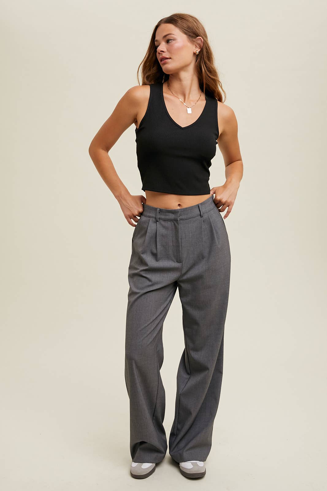 Padded Ribbed Bra Tank Top