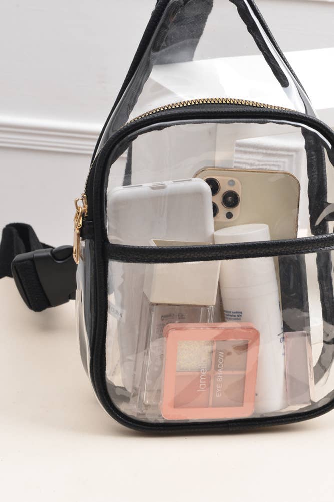 Clear Stadium Concert Sling Bag