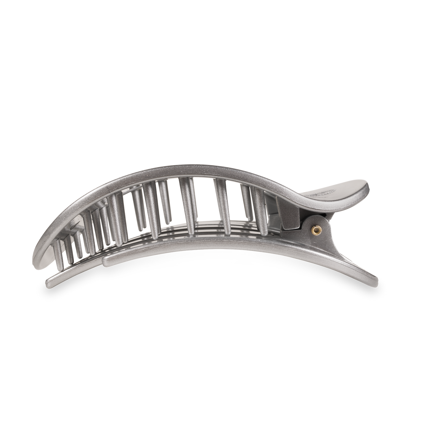 TELETIES - Round Flat Hair Clip | Large | Disco Daydream