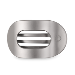 TELETIES - Round Flat Hair Clip | Large | Disco Daydream