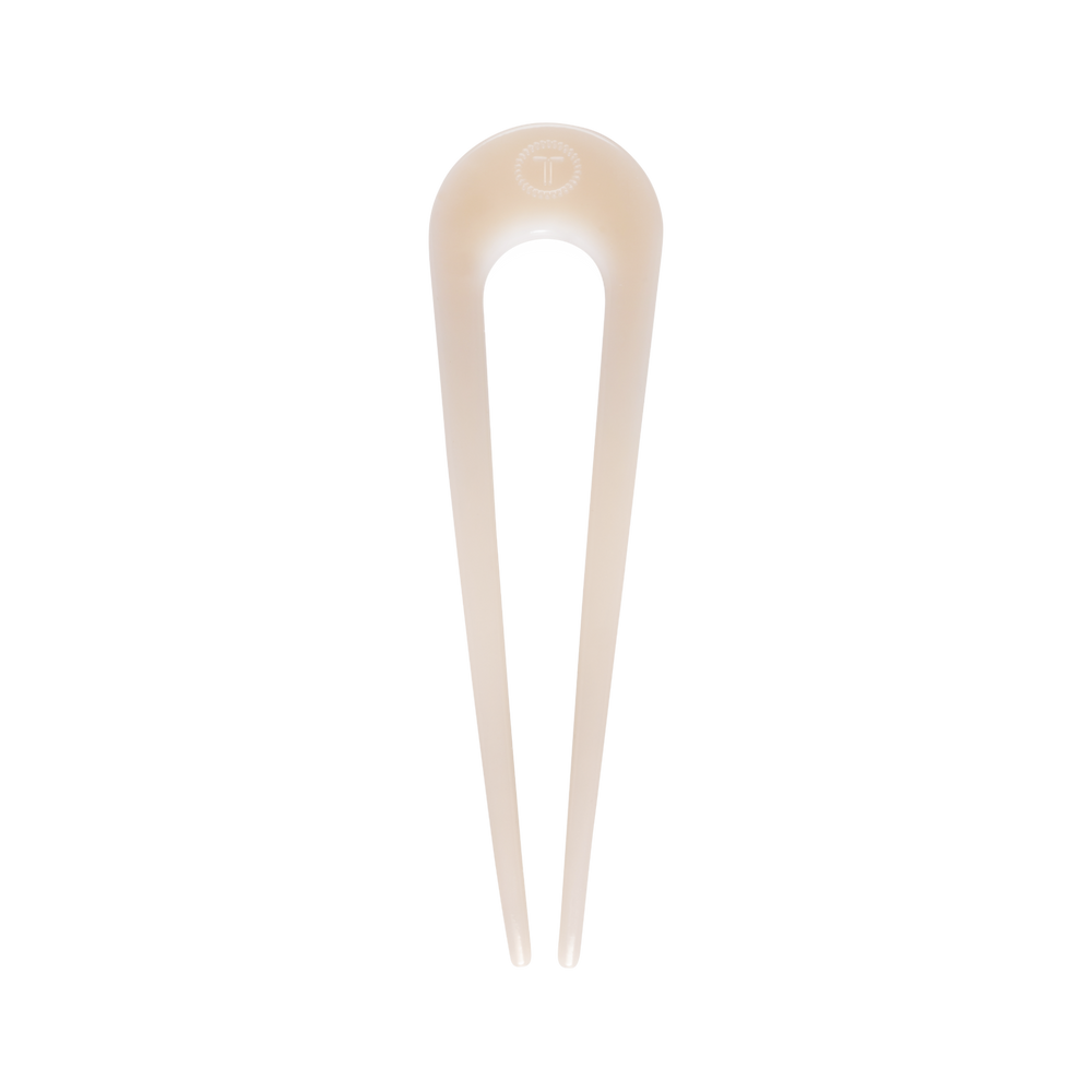 TELETIES - French Hair Pin Almond Beige