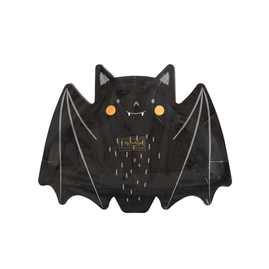 Freakin' Bats Shaped Paper Plate