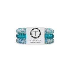 TELETIES - Spiral Hair Coils | Small | Soft Surf