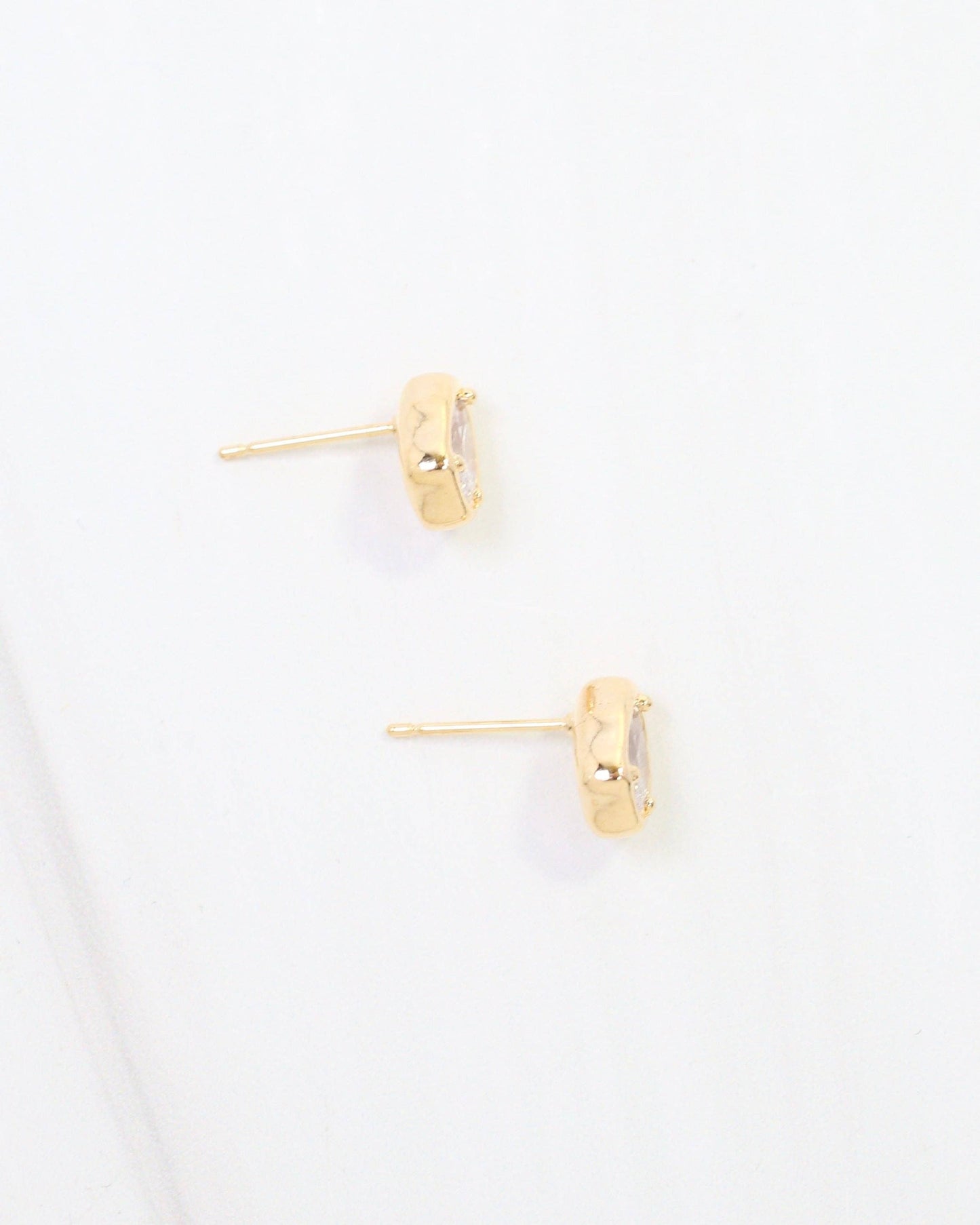 Mackenzie Tear Drop CZ Studs