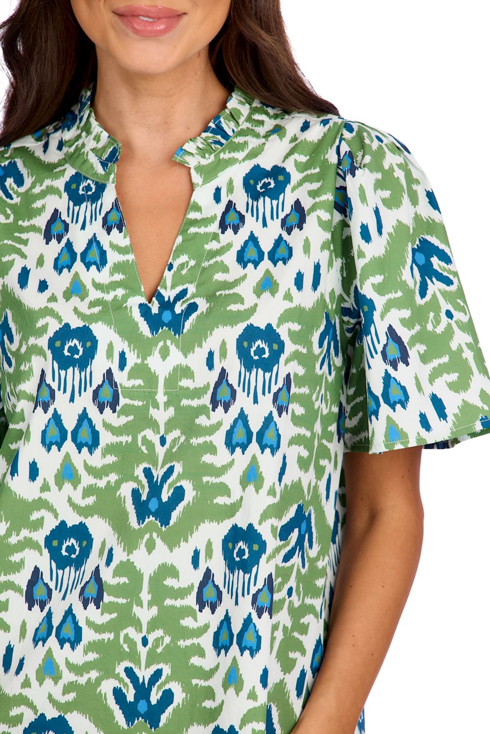 Chase Flounce Sleeve Top