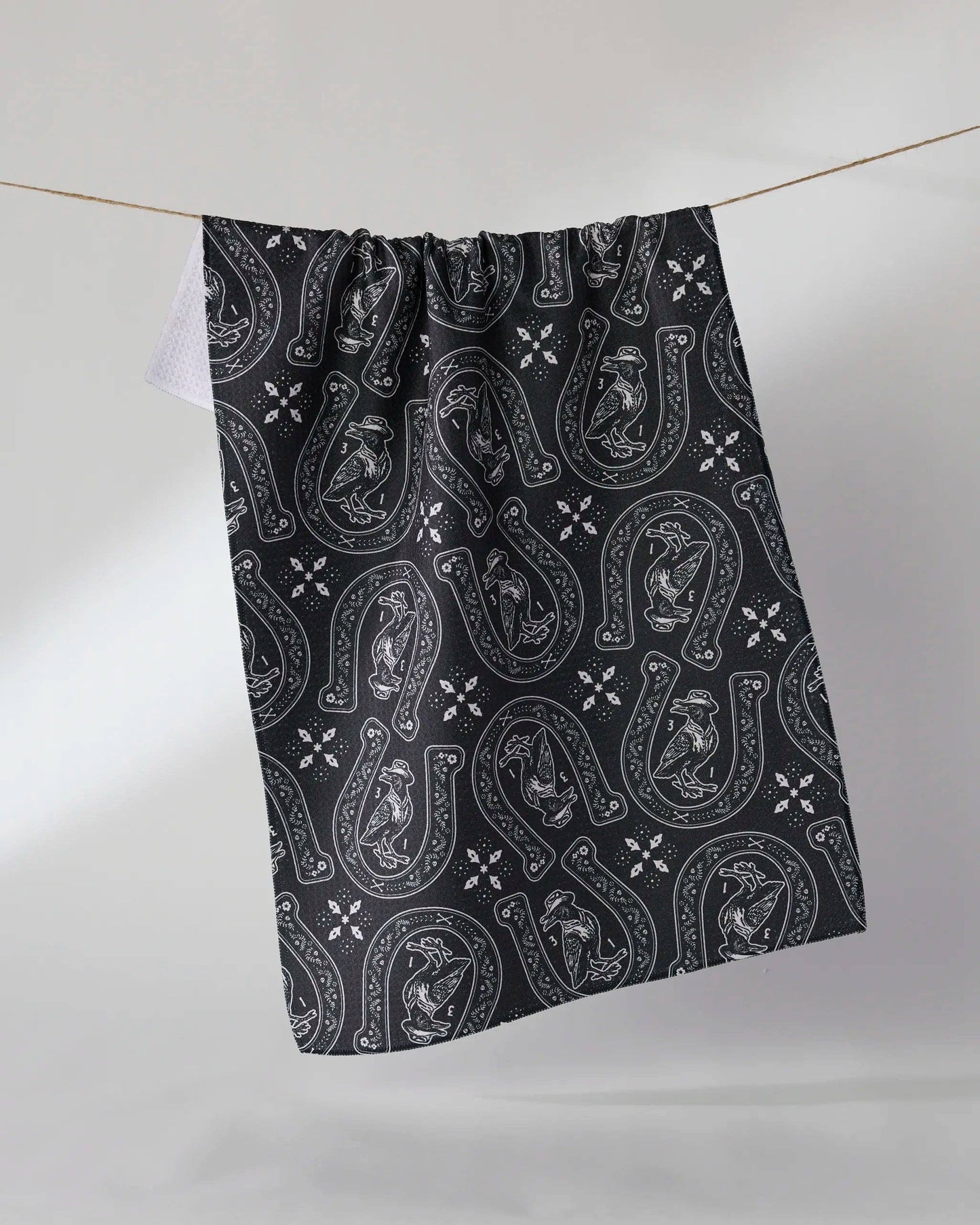 Geometry - Lucky Crow Tea Towel