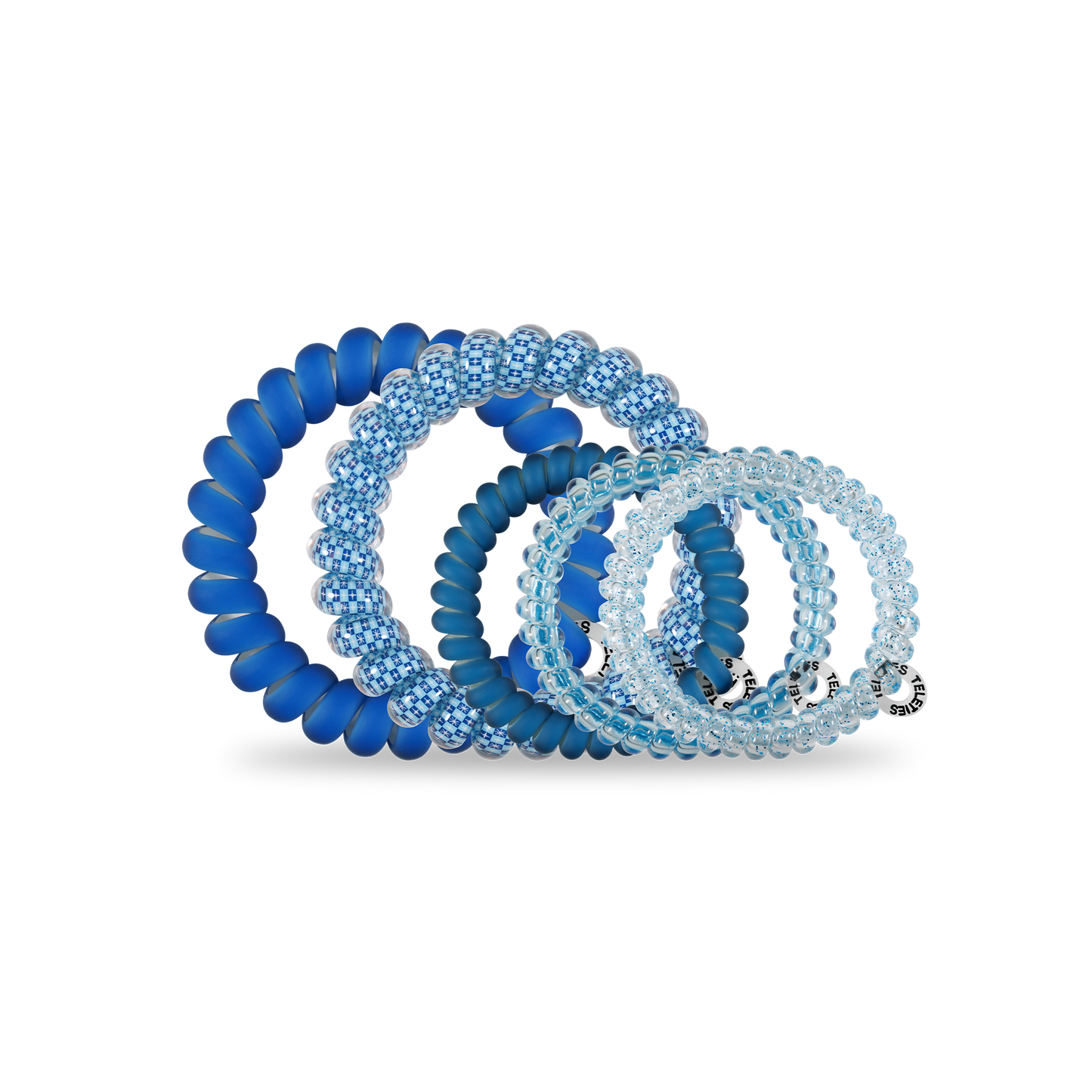 TELETIES - Spiral Hair Coils | Mix Pack | Mazel! Hair Ties