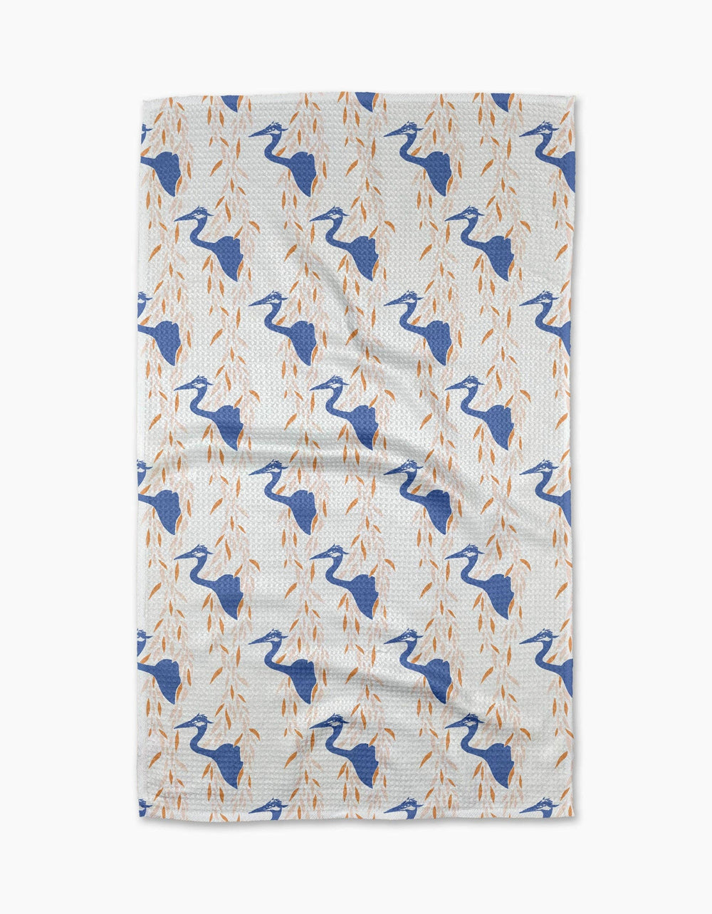 Geometry - Blue Heron Tea Towel