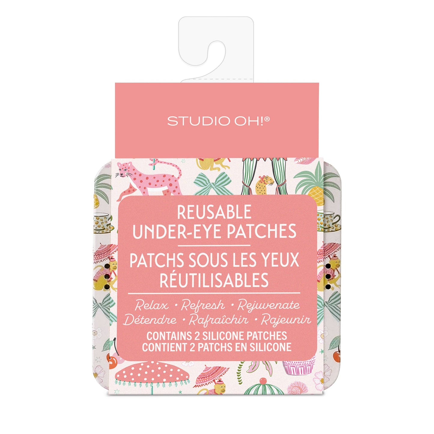 Leopard on Parade Reusable Under-Eye Patches