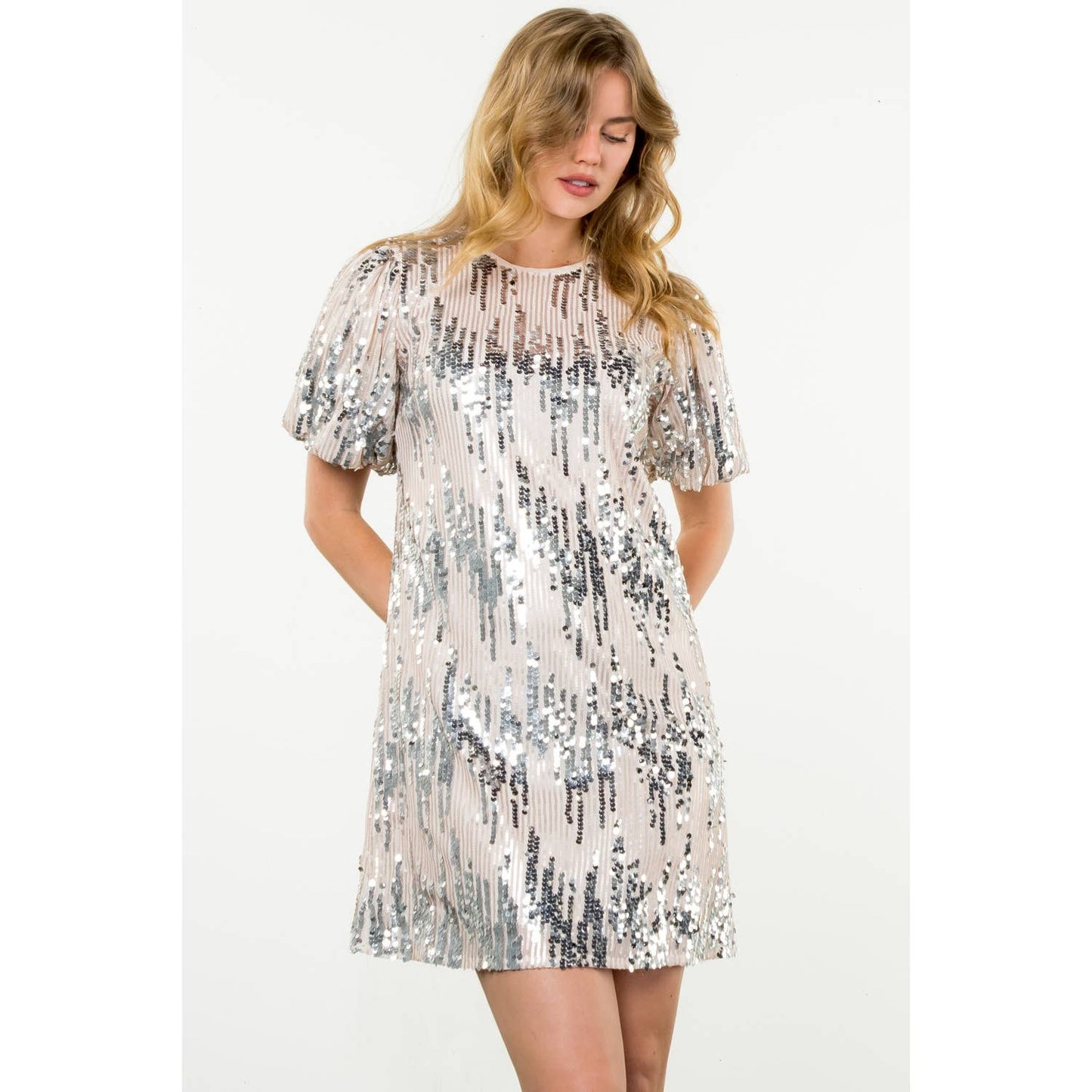 Madison Sequin Detail Dress