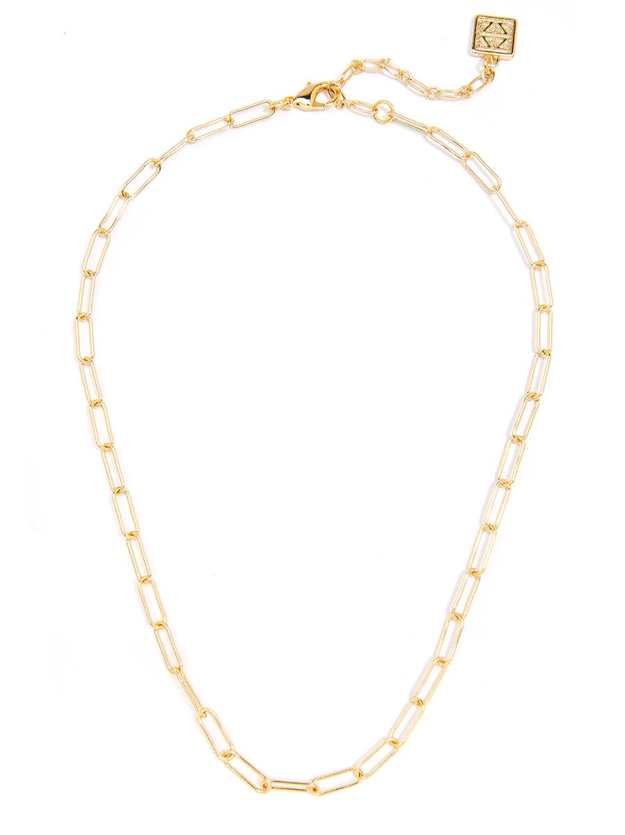 ZENZII - Classic Paperclip Link Necklace