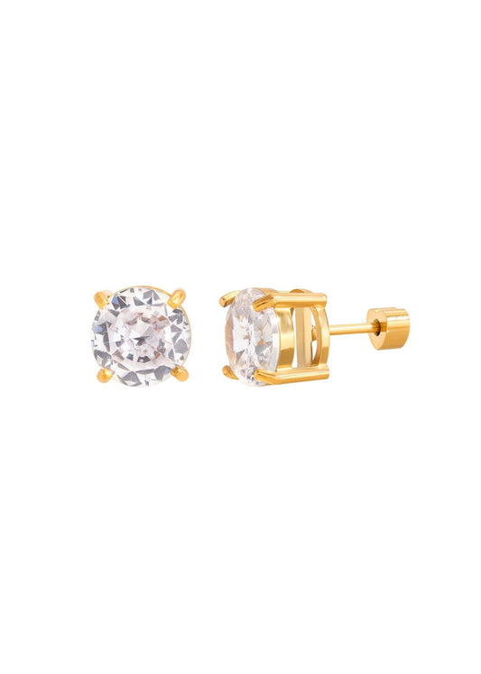 Hjane Jewels - Rachel Screw-Back Stud Earrings