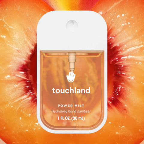 Touchland - Velvet Peach Power Mist Hydrating Hand Sanitizer