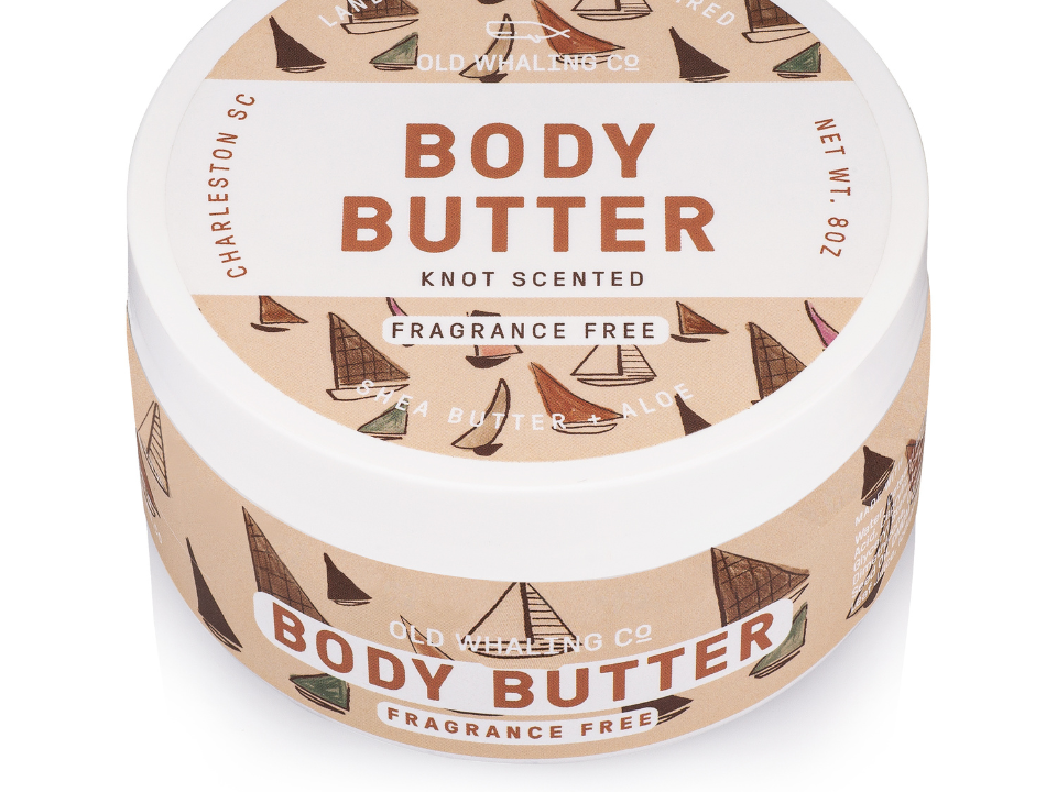 Old Whaling Company - Knot Scented (Fragrance Free) Body Butter (8oz)