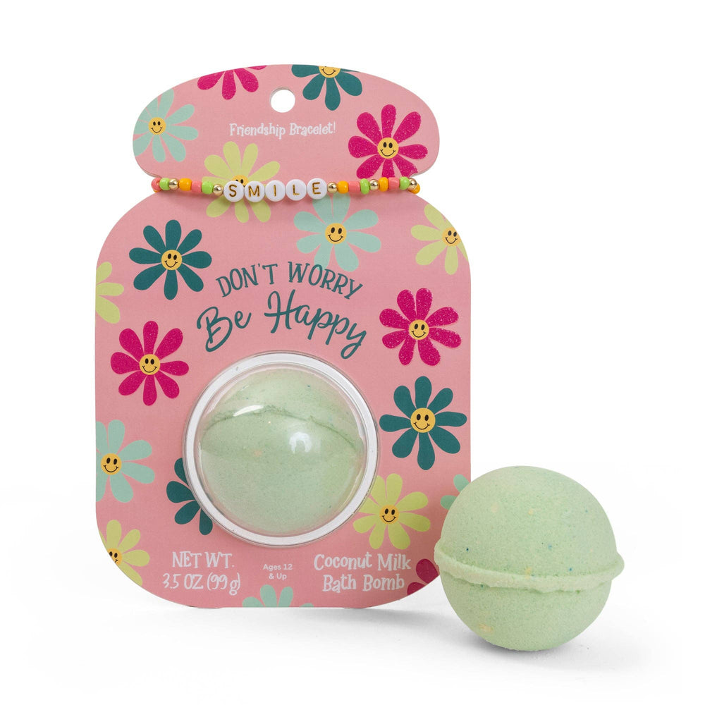 Friendship Bracelet Bath Bomb - Be Happy | Forever Young Collection
