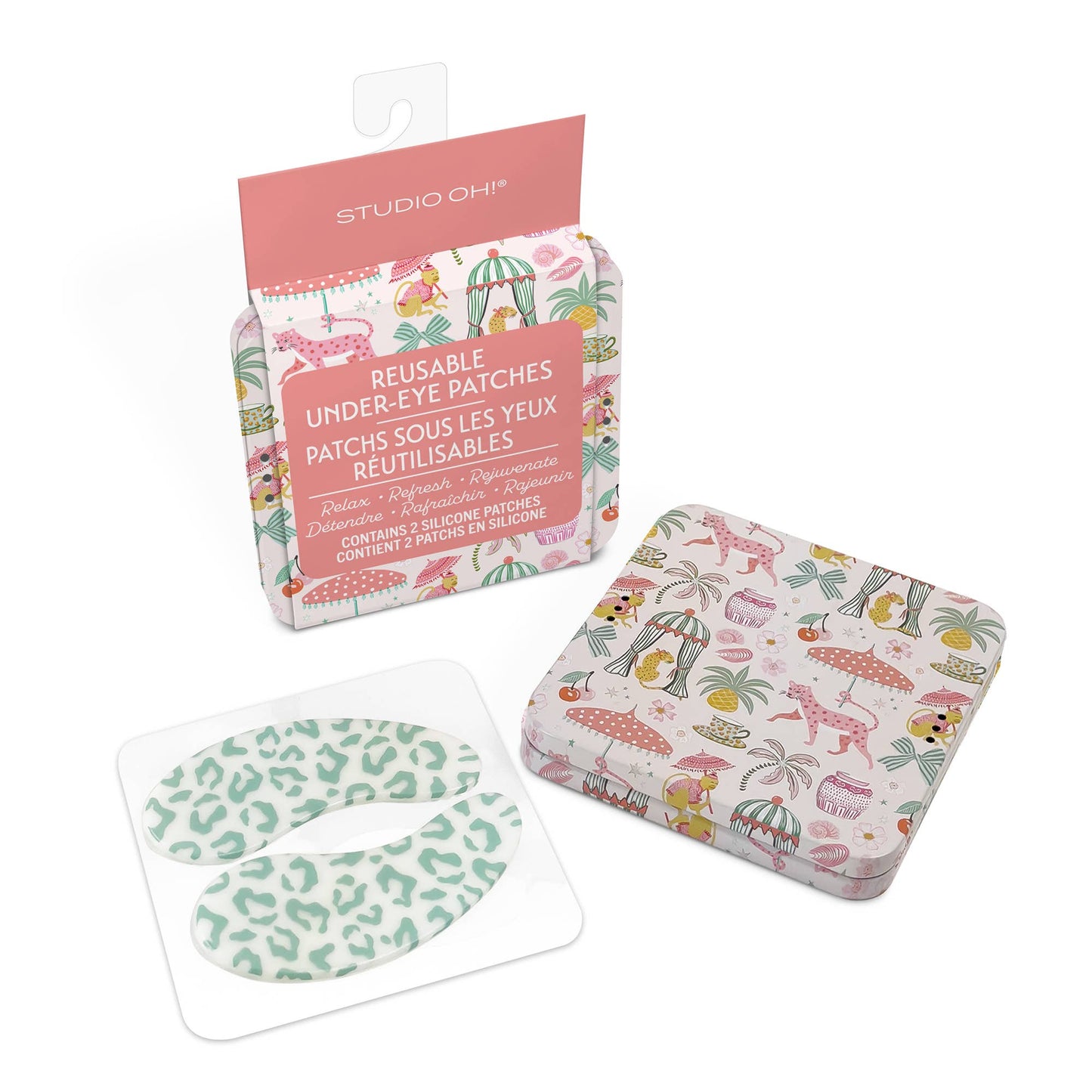 Leopard on Parade Reusable Under-Eye Patches