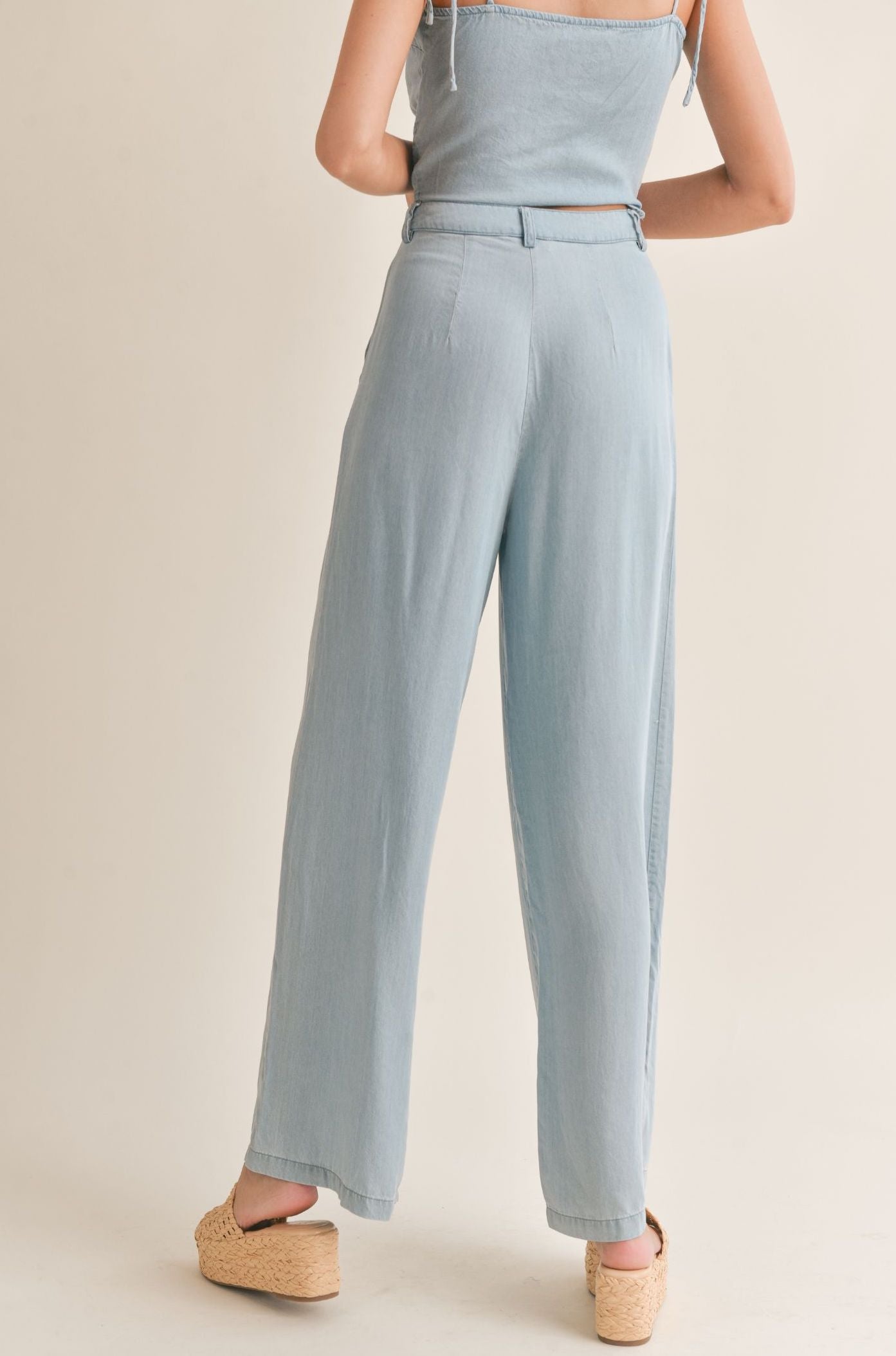 Soft Breeze Chambray Pants