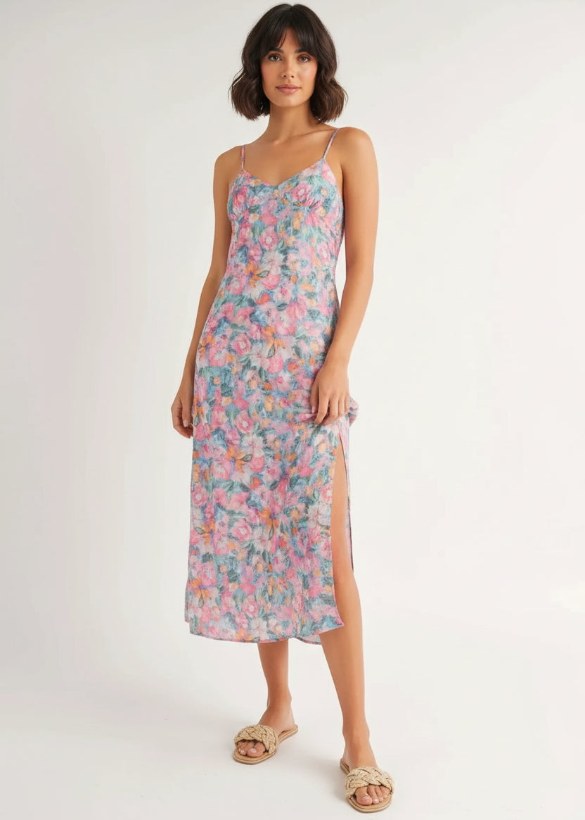 Lei Sweetheart Midi Dress