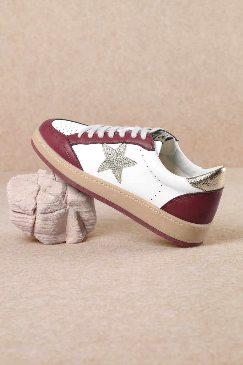 Avery Glitter Star Sneakers