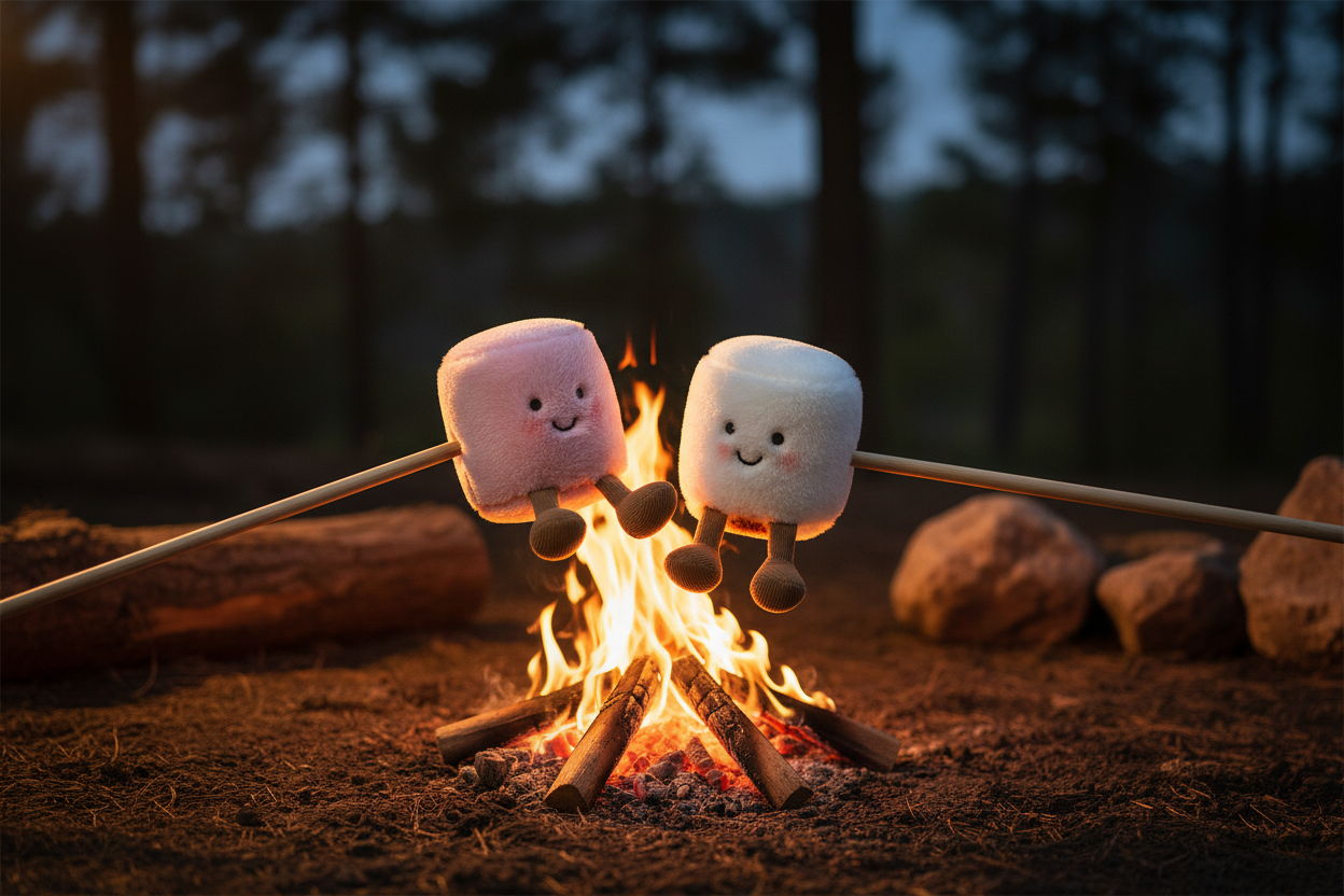 Amuseables Pink and White Marshmallows