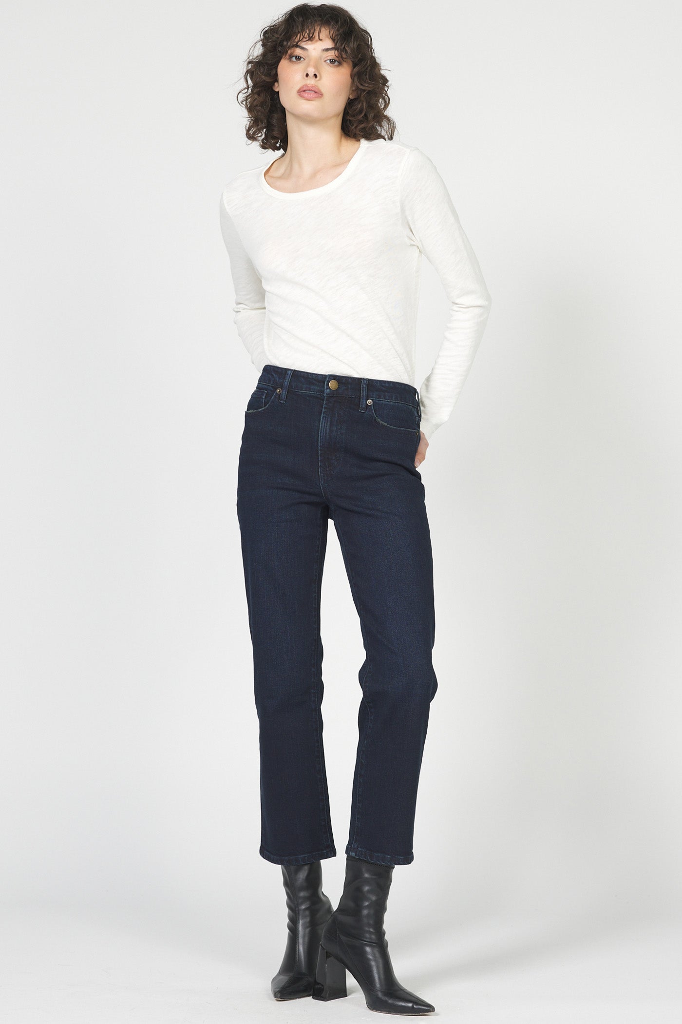 Anika Straight Leg Jean
