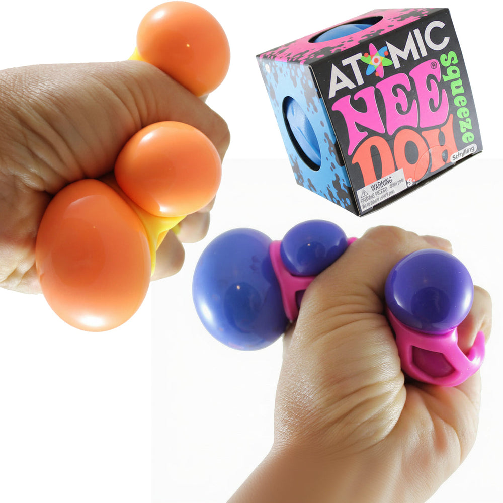 NEE DOH Atomic Soft Squeezeable Stress Ball