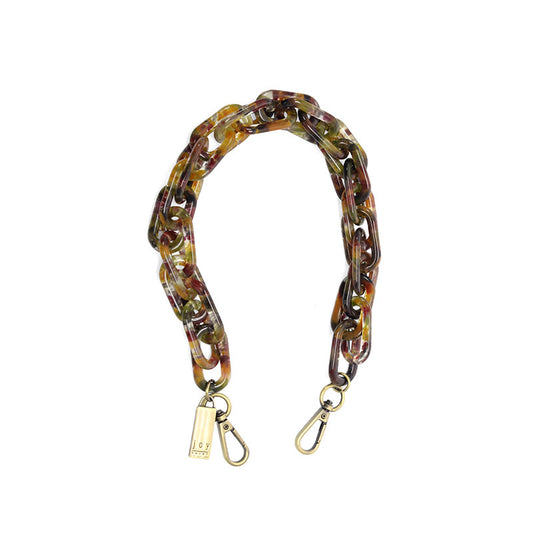 Lucite Cluster Chain Strap