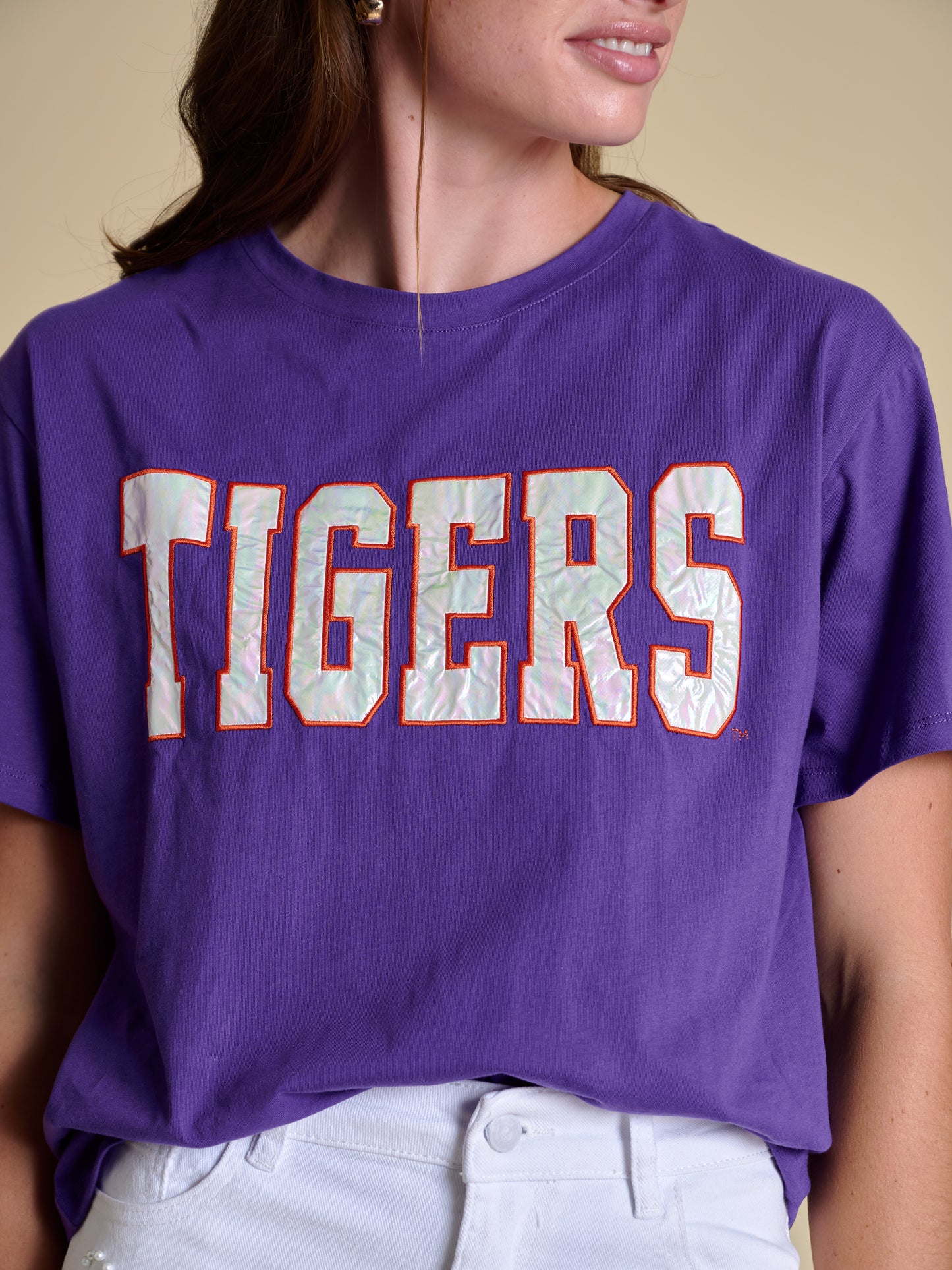 Tigers Boyfriend Tee | Clemson