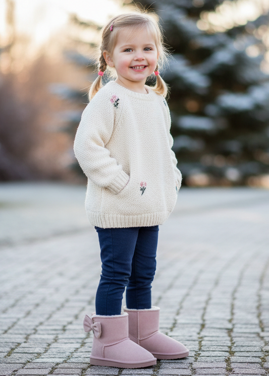 Girls Mini Bailey Bow Boots