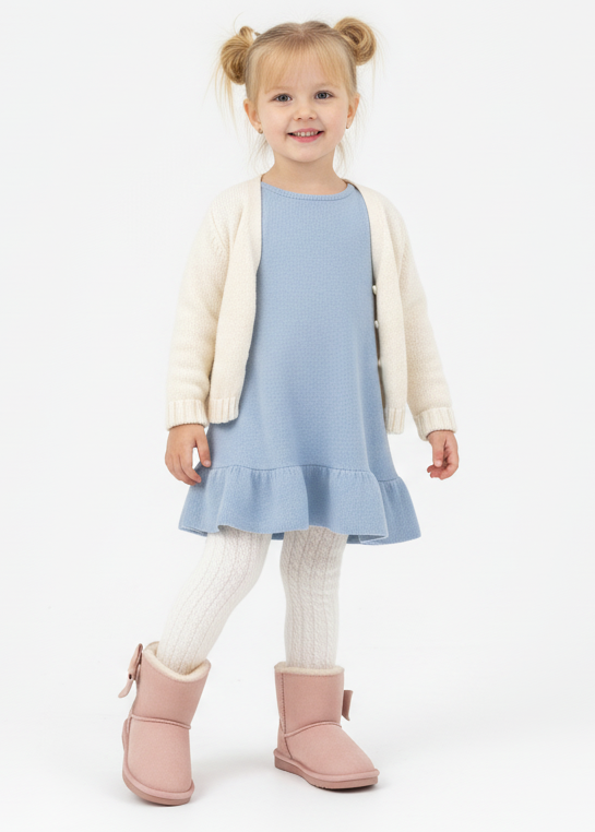 Girls Mini Bailey Bow Boots