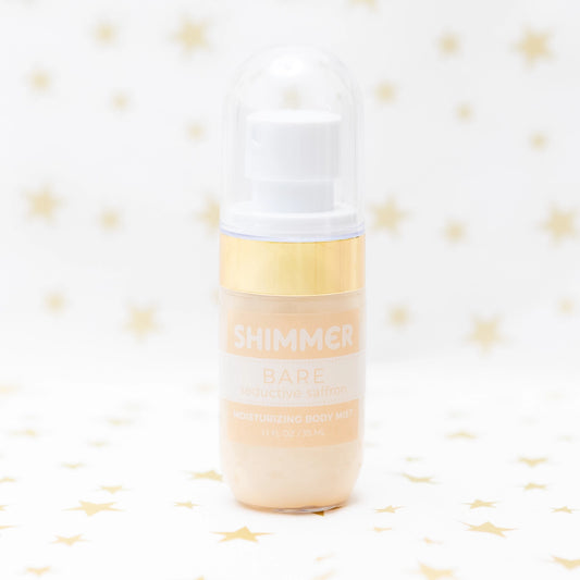 Mixologie Bare (seductive saffron) SHIMMER Body Mist